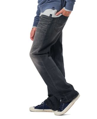 Men's Easy Fit Straight Ruffer Jeans