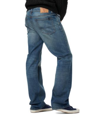 Men's Easy Fit Straight Ruffer Jeans
