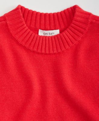 Women's Long Sleeve Crewneck Sweater, Macy's Exclusive