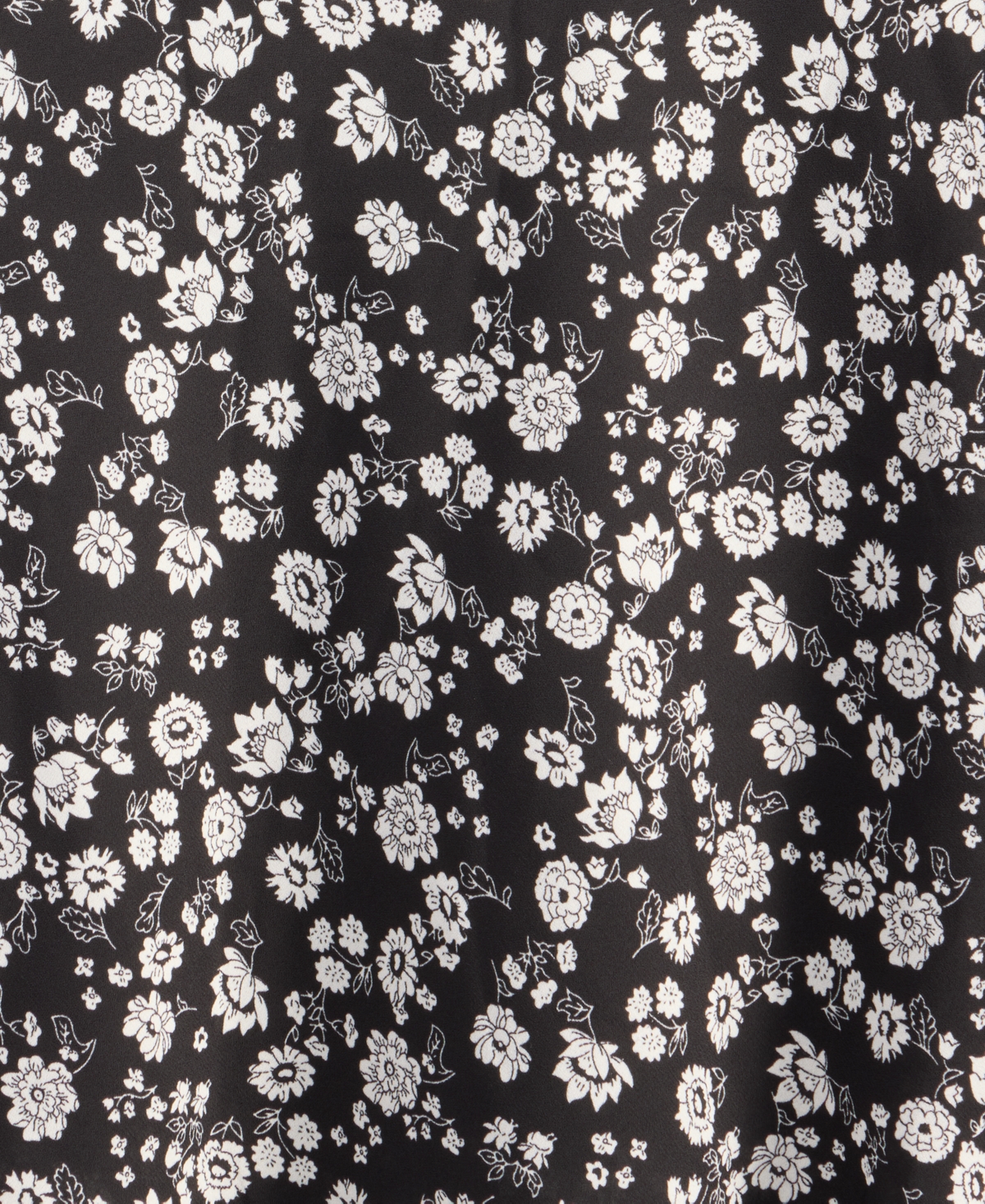 On 34th Women's Floral-print Double V-neck Tank, Macy's Exclusive In Black