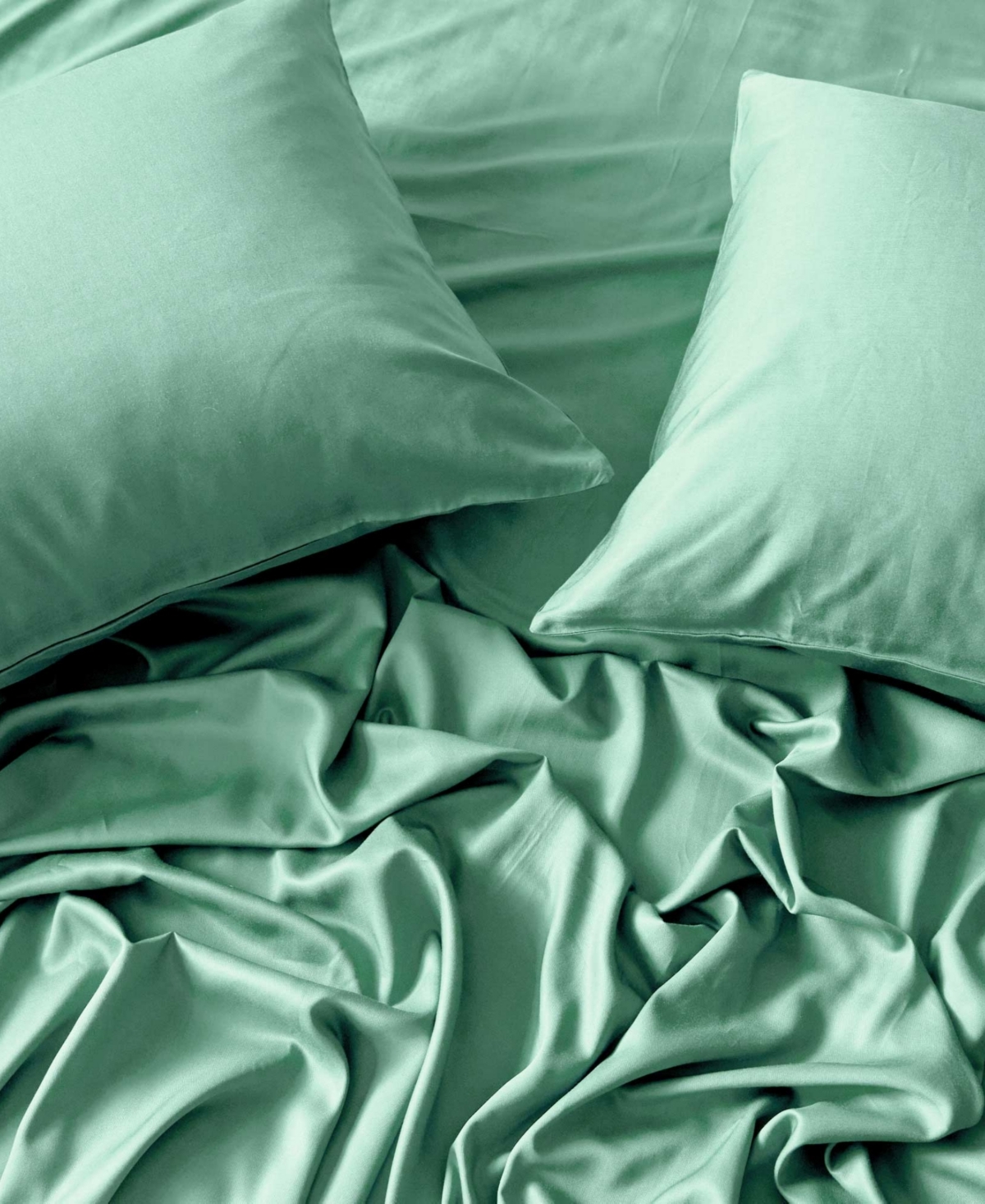 Bedvoyage Luxury Rayon From Bamboo 4-pc. Sheet Set, King In Green