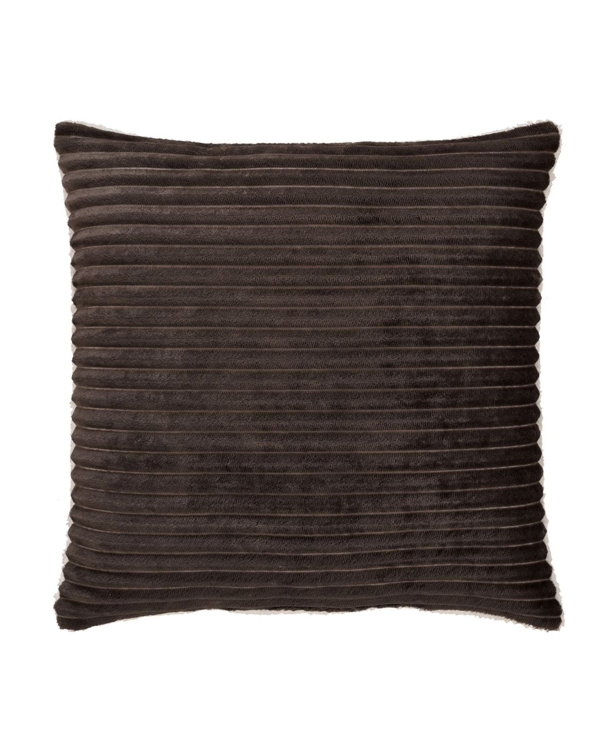 J Queen New York Everett Soft Decorative Pillow, 20" X 20" In Brown