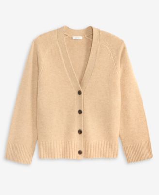 Women's Saddle Sleeve V-Neck Cardigan, Macy's Exclusive