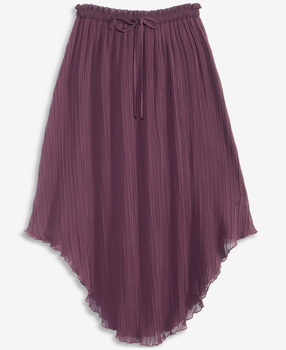On 34th Women's Curved-hem Pleated Skirt, Macy's Exclusive In Brown