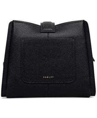 Sloane Mews Medium Leather Zip Top Crossbody