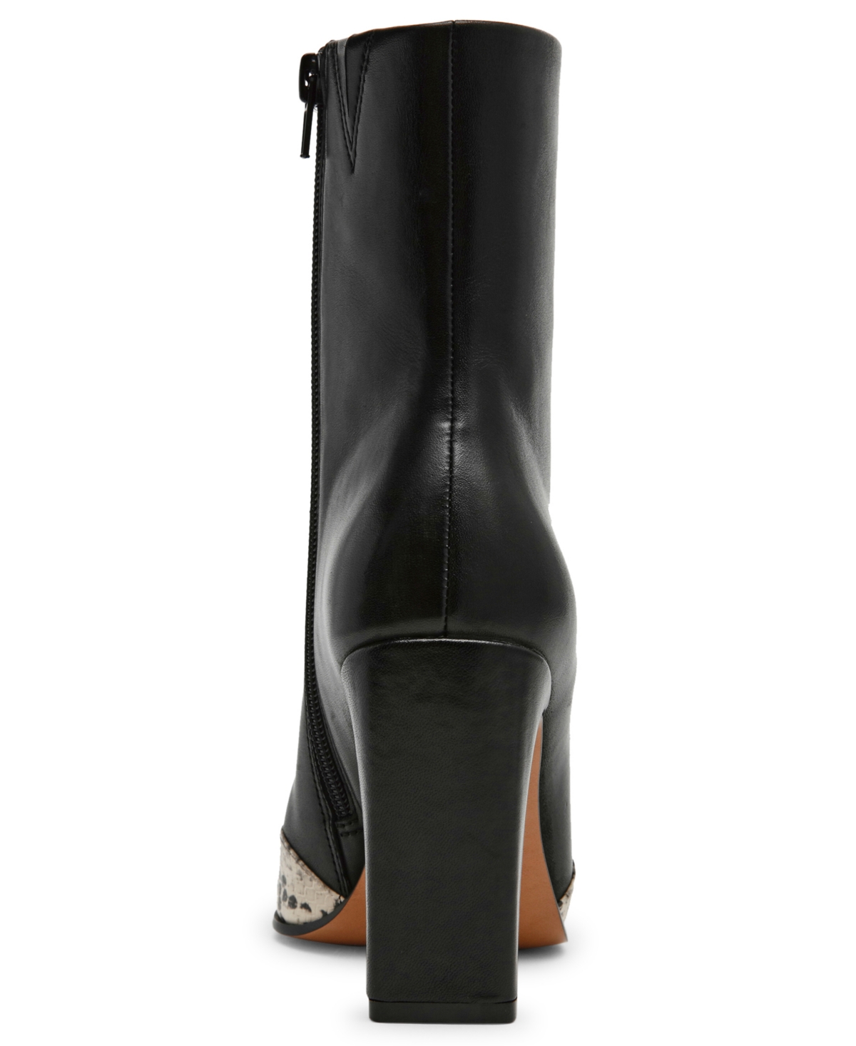 Steve Madden Women's Lyle-a Square-Toe Blade-Heel Dress Booties