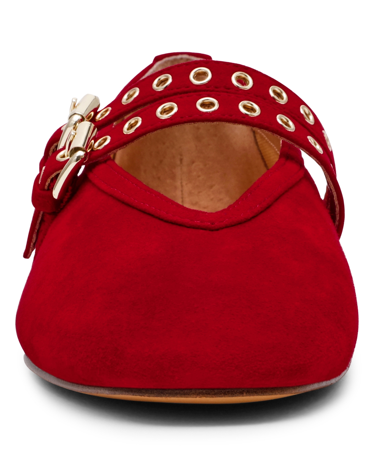 Steve Madden Women's Lydia Mary-jane Ballet Flats In Red