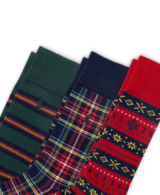 Men's 3-Pack Novelty Slack Socks