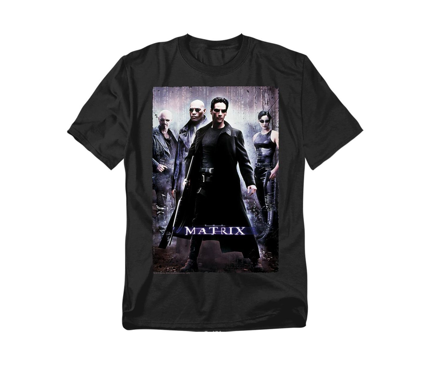 Мужская футболка Matrix The Poster, цвет: Чёрный — фото 1