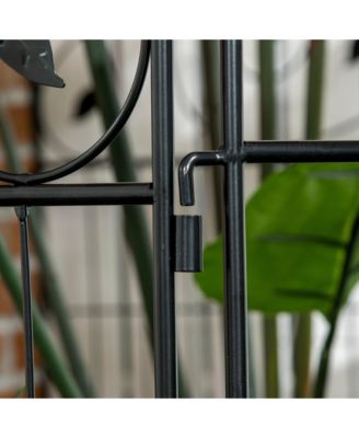 Garden Fencing for Border Edging, Decor 11.5', 4 Pack, Square Vines