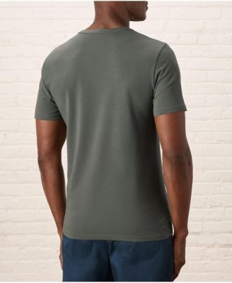 Men's Organic Cotton Luxe Stretch Jersey Slim Crew Neck Tee