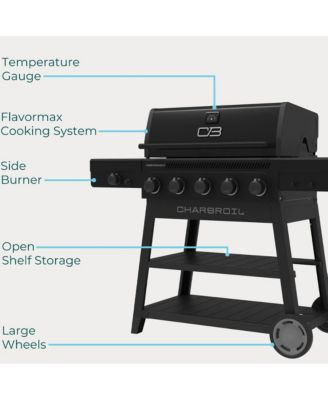 Performance Series FlavorMax 5-Burner Gas Grill - Black