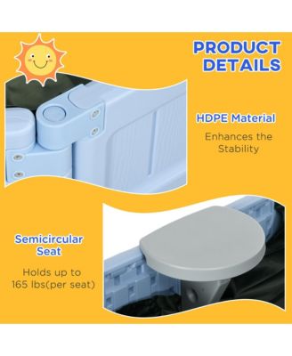 Kids Outdoor box with Seat Board, Cover, Light