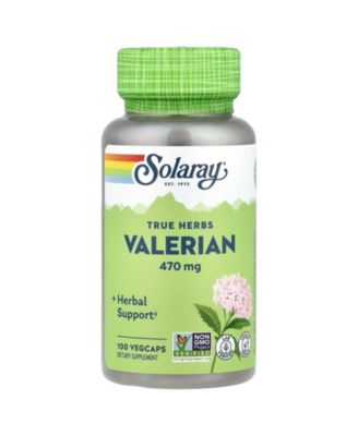 True Herbs  Valerian  470 mg  -  100 VegCaps
