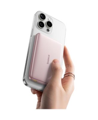 Picogo Magsafe Portable Charger 10000mAh 27W , 0.5" Ultra Slim Qi2 Certified 15W Wireless Power Bank