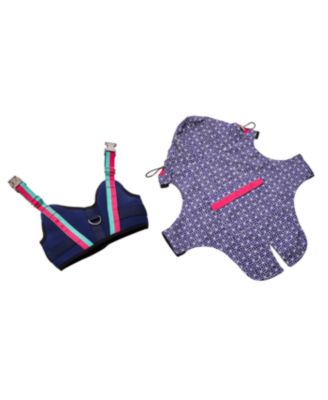 Trina Turk Raincoat & Harness Set - XS