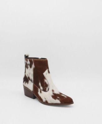 Nomad Cowhide Leather Western Booties