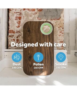 OVAL AIR H13 HEPA 5-in-1 Air Purifier with 600 sq. ft. Coverage for Allergy and Odor Reduction