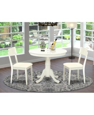 Dining Room Set Linen White
