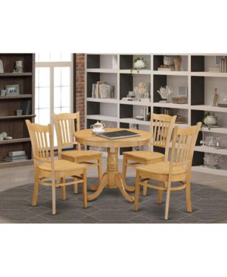 5 Pc Small Kitchen Table set - Kitchen Table and 4 Dining Chairs