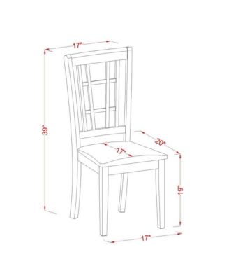 Dining Room Set Black & Cherry