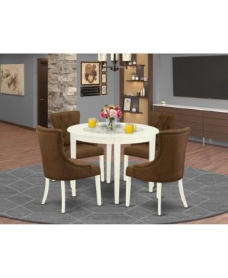 Dining Room Set Linen White