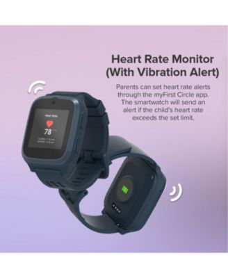 Fone S3+ Kids Smartwatch with eSIM, Video Calls, Messaging, GPS Tracker for Kids, SOS, School Mode, Music Player (Space Blue)