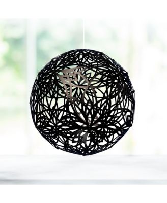 18" Solar - Lotus - Black