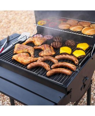 American Gourmet 625 Charcoal Black Barrel Grill