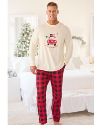 Plus Size Men’s Pajama Set