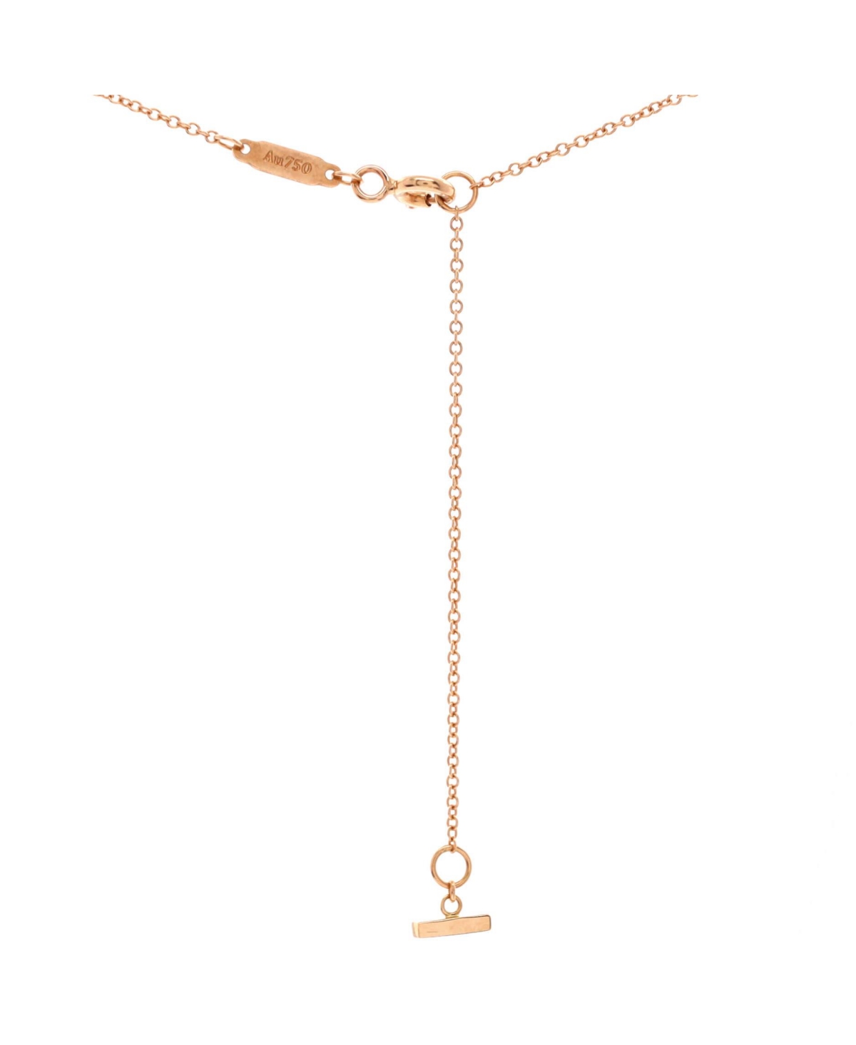 Pre-Owned Tiffany & Co. T Smile Pendant Necklace
