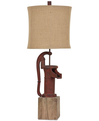 Crestview Antique Pump Table Lamp