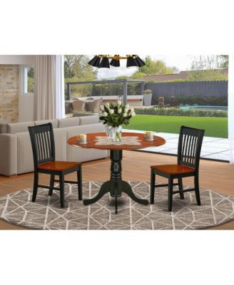 Modern Dining Table and 2 Fantastic Kitchen Chairs Dining Room Set