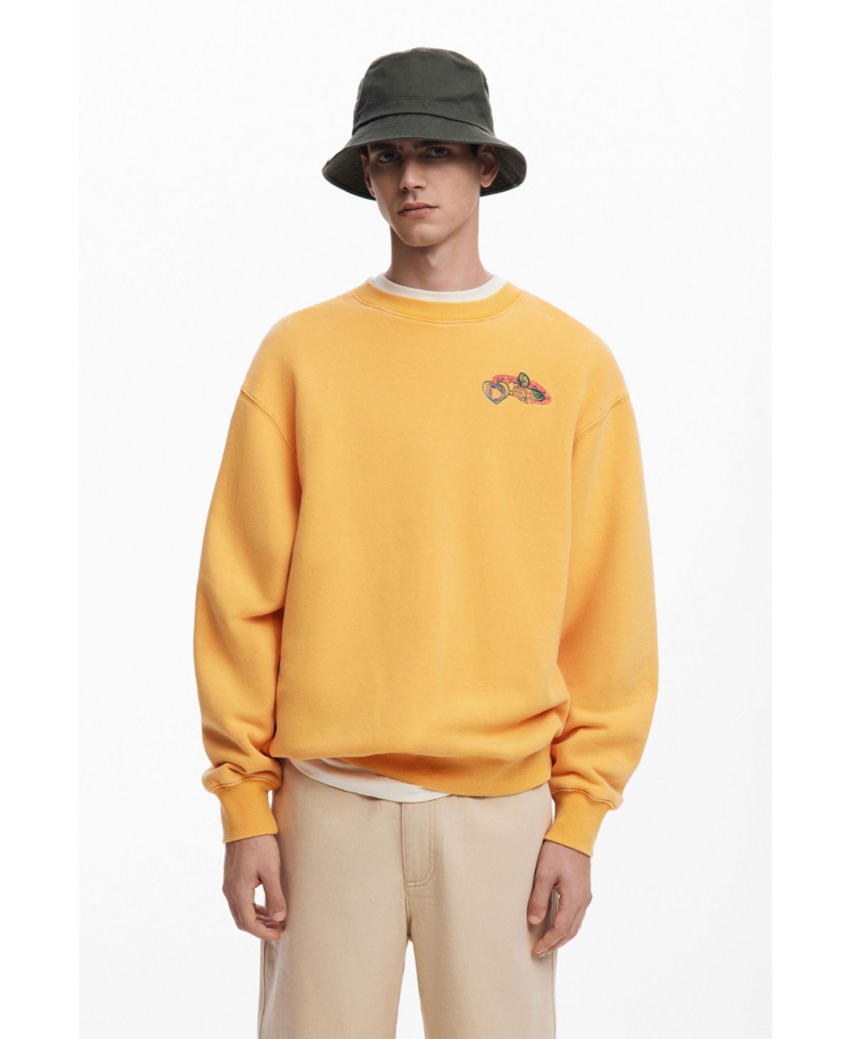 Мужская толстовка с вышивкой