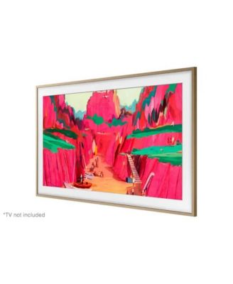 65" The Frame Customizable Bezel - Modern Teak - VGSCFF65TKBZA