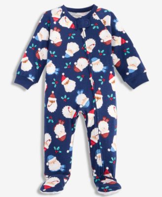 Holiday Lane - Baby Cotton Santa Coveralls