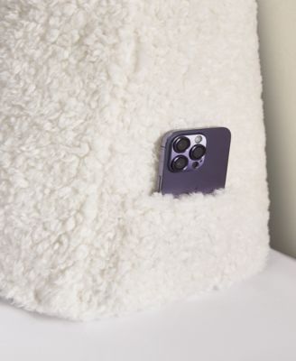 Solace Plush Wedge Decorative Pillow, 20" x 23"