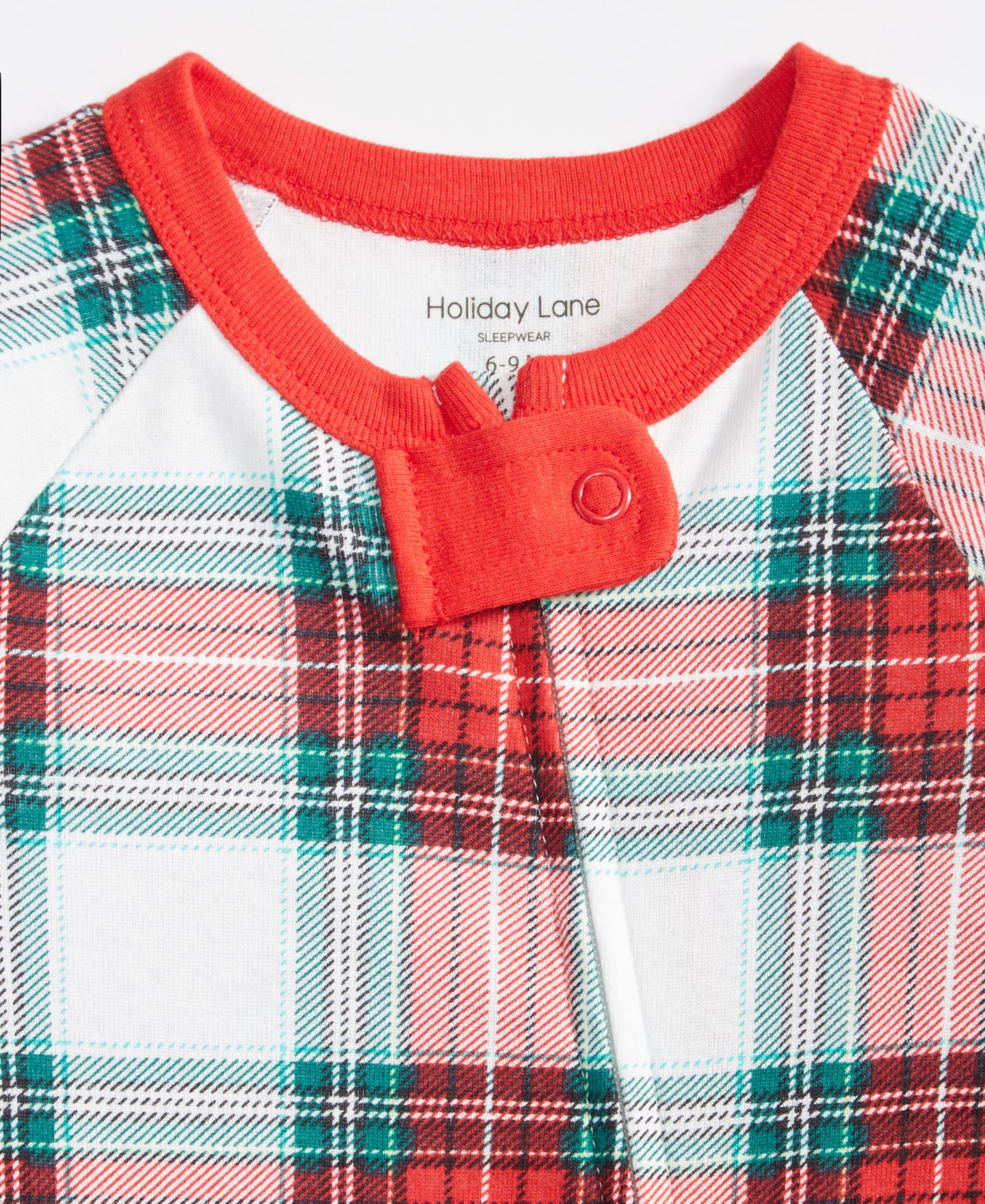 Детский хлопковый комбинезон Holiday Lane Merry Plaid в клетку, цвет: Клетчатый — фото 2