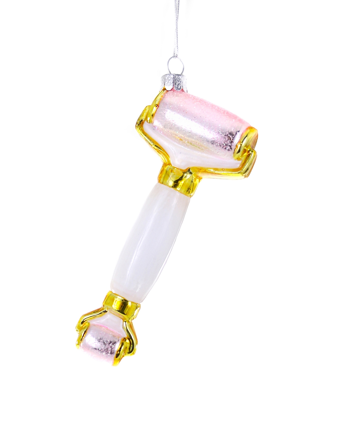 Cody Foster & Co. Beauty Roller Glass Ornament In Multi
