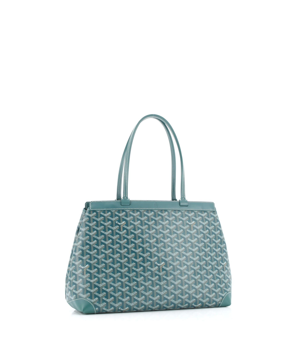 Pre-Owned Goyard Pm Bellechasse Bag Coated Canvas