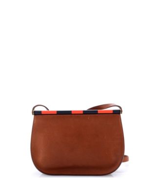 Pre-Owned Hermes 25 Saut Bag Barenia Faubourg