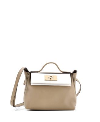 Pre-Owned Hermes 21 24/24 Bag Tricolor Evercolor with Swift