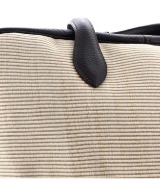 Pre-Owned Hermes 43 Victoria II Bag Crinoline