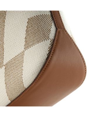 Pre-Owned Hermes 27 Cabas H en Biais Tote Canvas with Leather