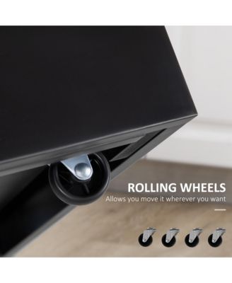 Kitchen Island on Wheels Kitchen Storage Cabinet Utility Cart