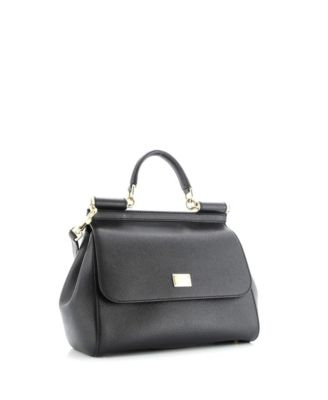 Medium Miss Sicily Bag Leather