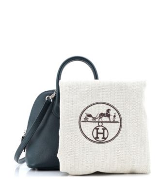 Pre-Owned Hermes Mini Bolide 1923 Bag Evercolor