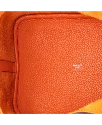 Pre-Owned Hermes MM Picotin Lock Bag Clemence