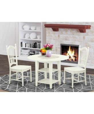 Dining Room Set Linen White