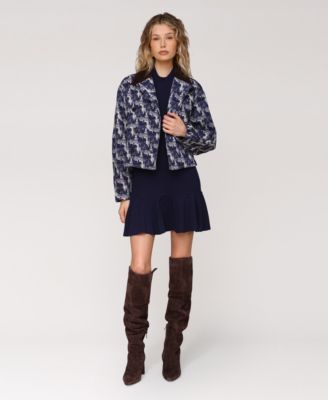 Women's Double-Breasted Boxy Jacket